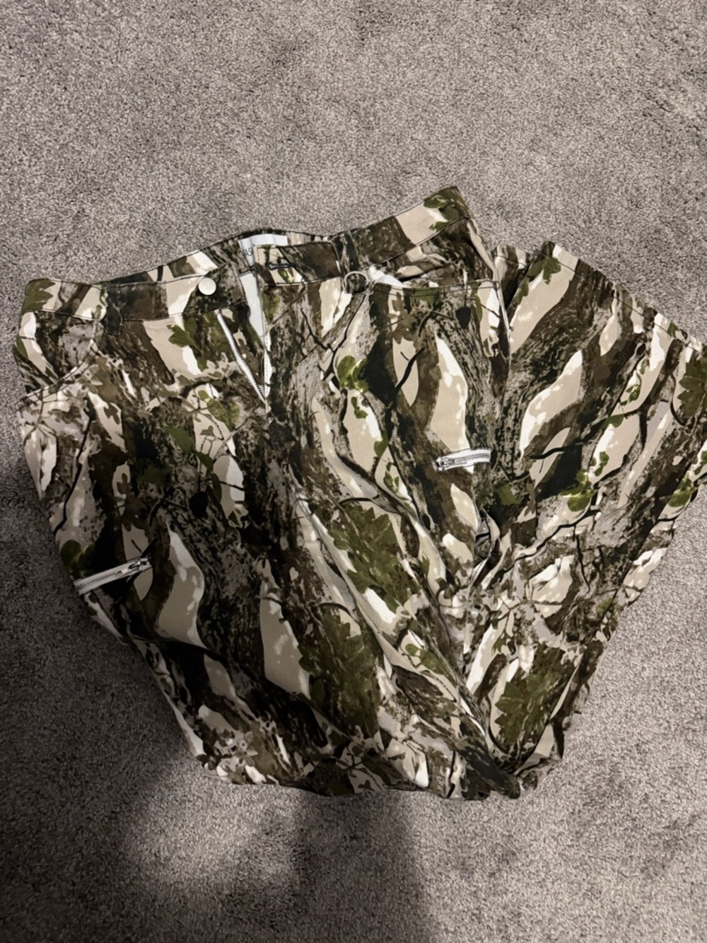 Camo Hunting Pants in Green and Brown